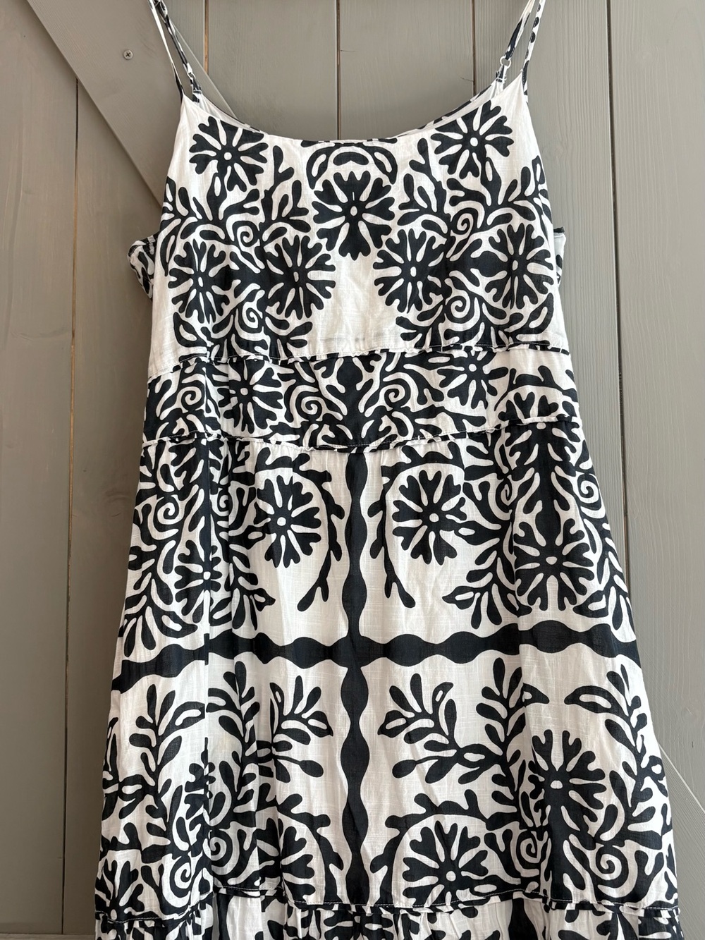 C&C California Black and White Floral Maxi Dress - Picture 2 of 7